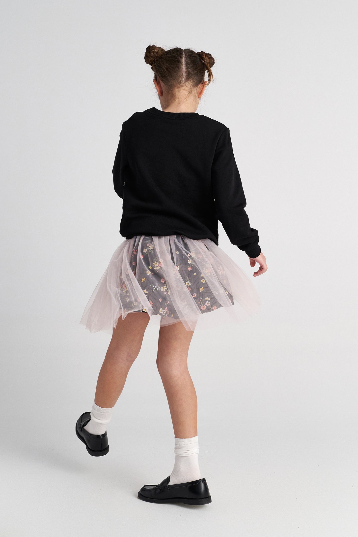 TWO IN A CASTLE VALLEY NIGHT SWEATER & TUTU SHORTS SET