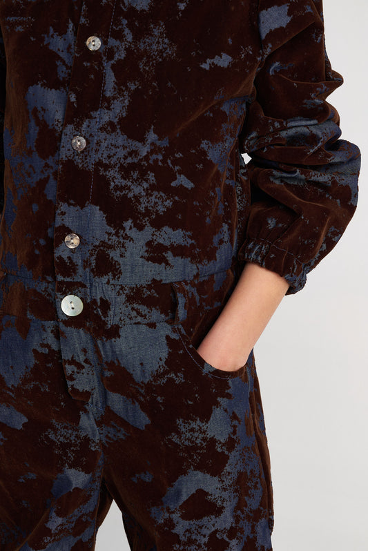 TWO IN A CASTLE COWGIRL FLOC JUMPSUIT