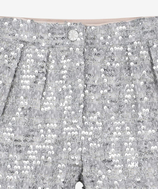 BILLIEBLUSH GIRLS SEQUIN SHORT