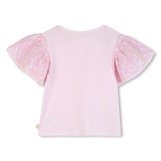 BILLIEBLUSH GIRLS T SHIRT SEQUINS