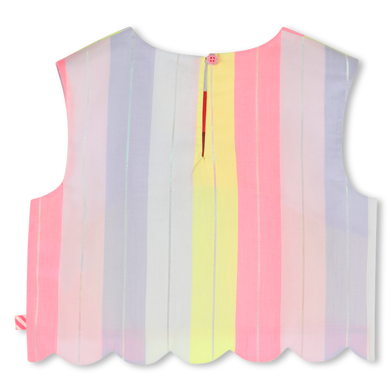 BILLIEBLUSH MULTICOLOR STRIPED BLOUSE