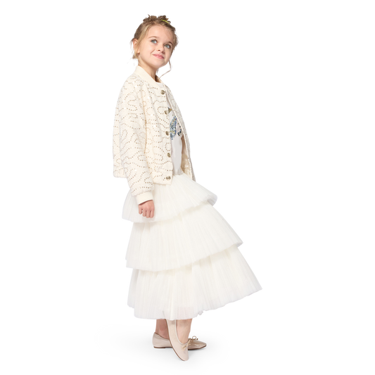 BILLIEBLUSH GIRLS TWEED JACKET