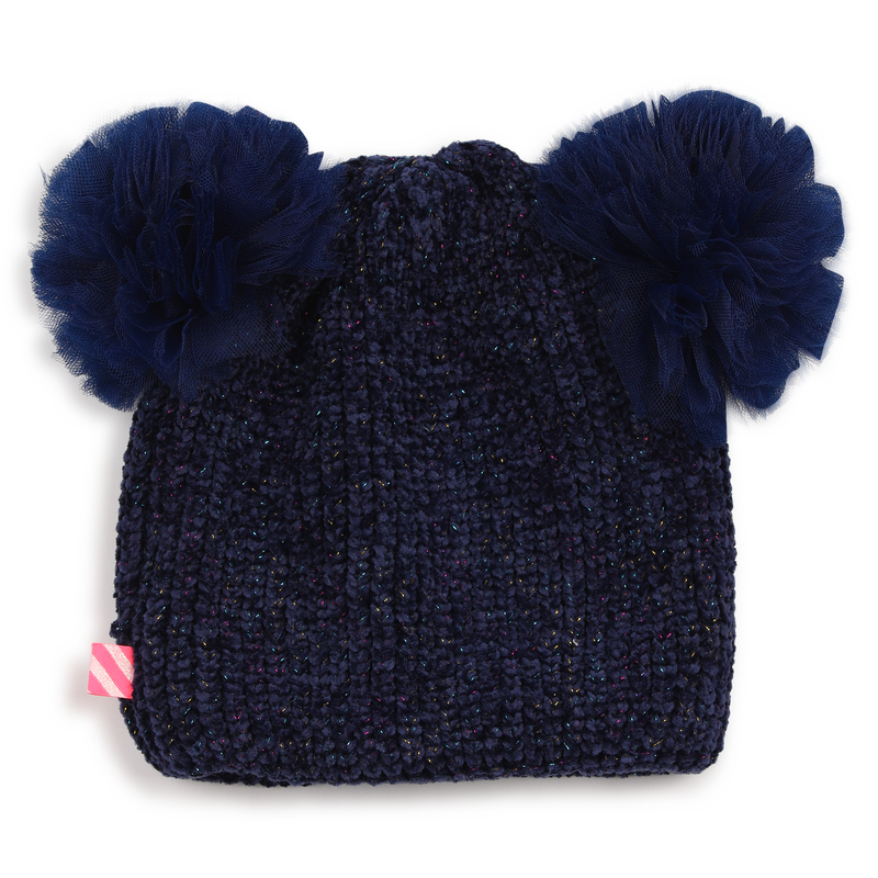 BILLIEBLUSH GIRLS POM POM KNITTED BEANIE