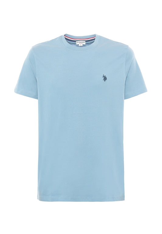 U.S POLO ASSN MAN SILVER&GOLD BASIC T SHIRT