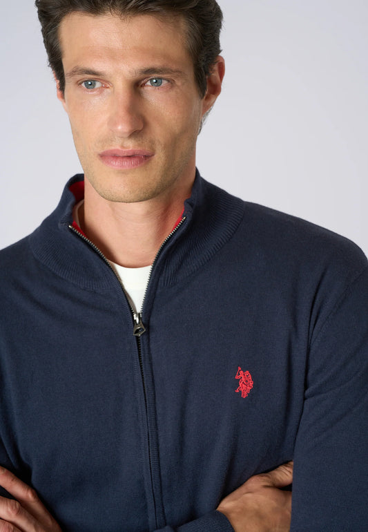 U.S POLO MAN LEO KNITTED CARDIGAN