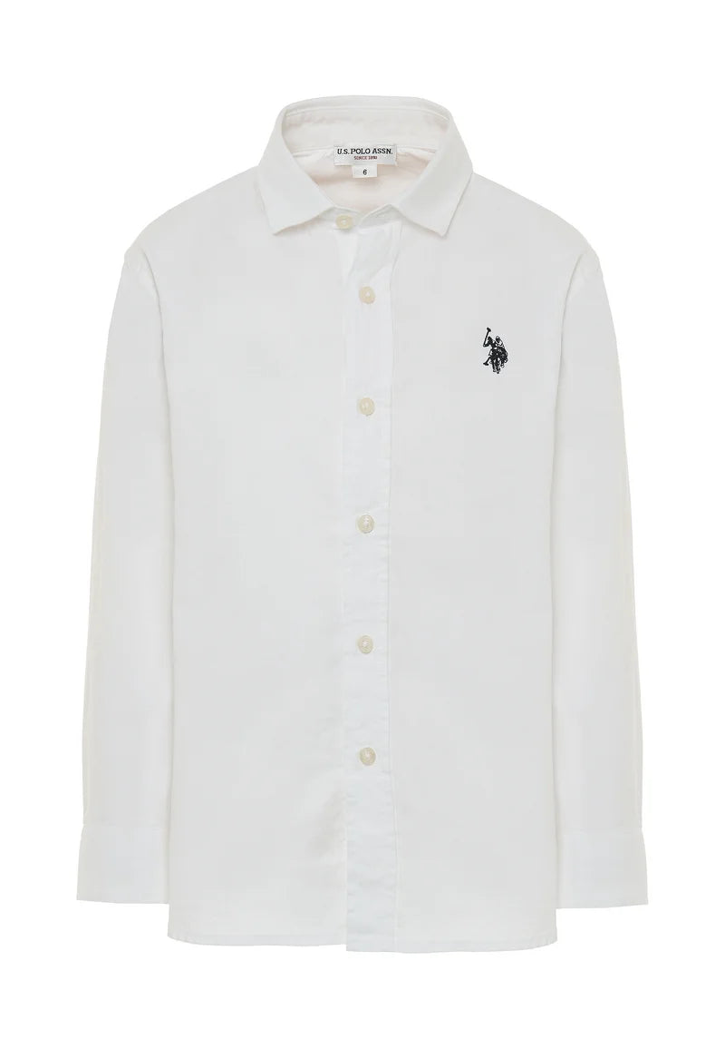 U.S POLO ASSN KIDS OXFORD COTTON SHIRT