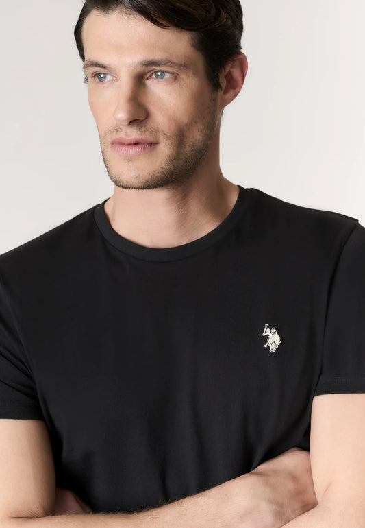 U.S POLO ASSN MAN SILVER & GOLD BASIC T SHIRT