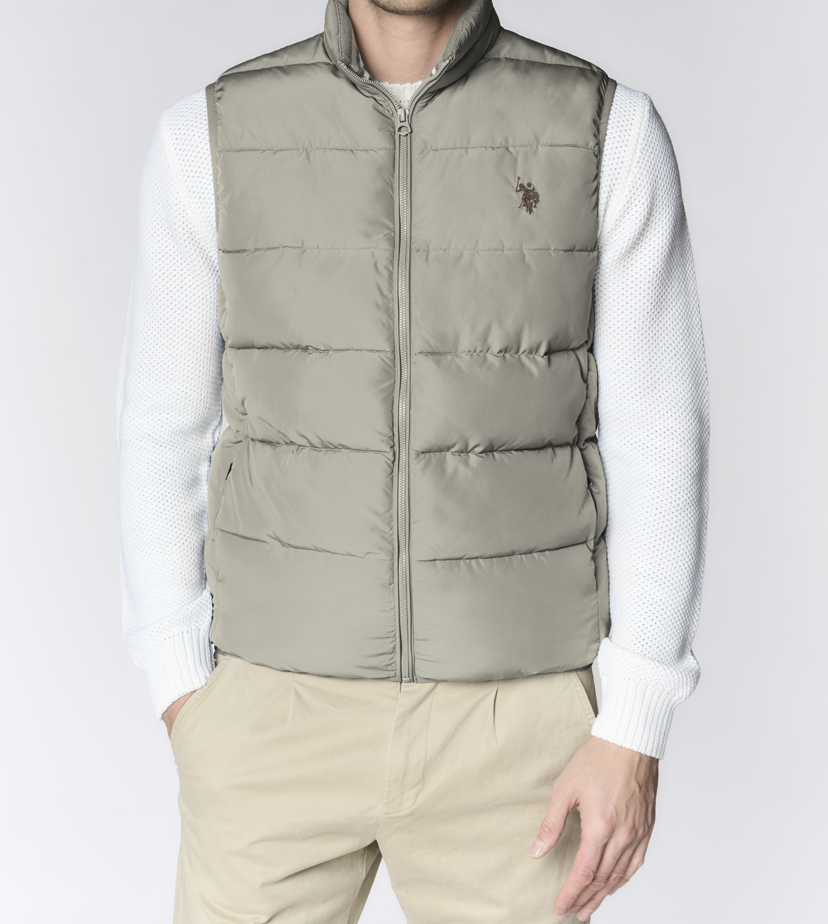 U.S POLO ASSN MAN PADDED SOFT TOUCH VEST