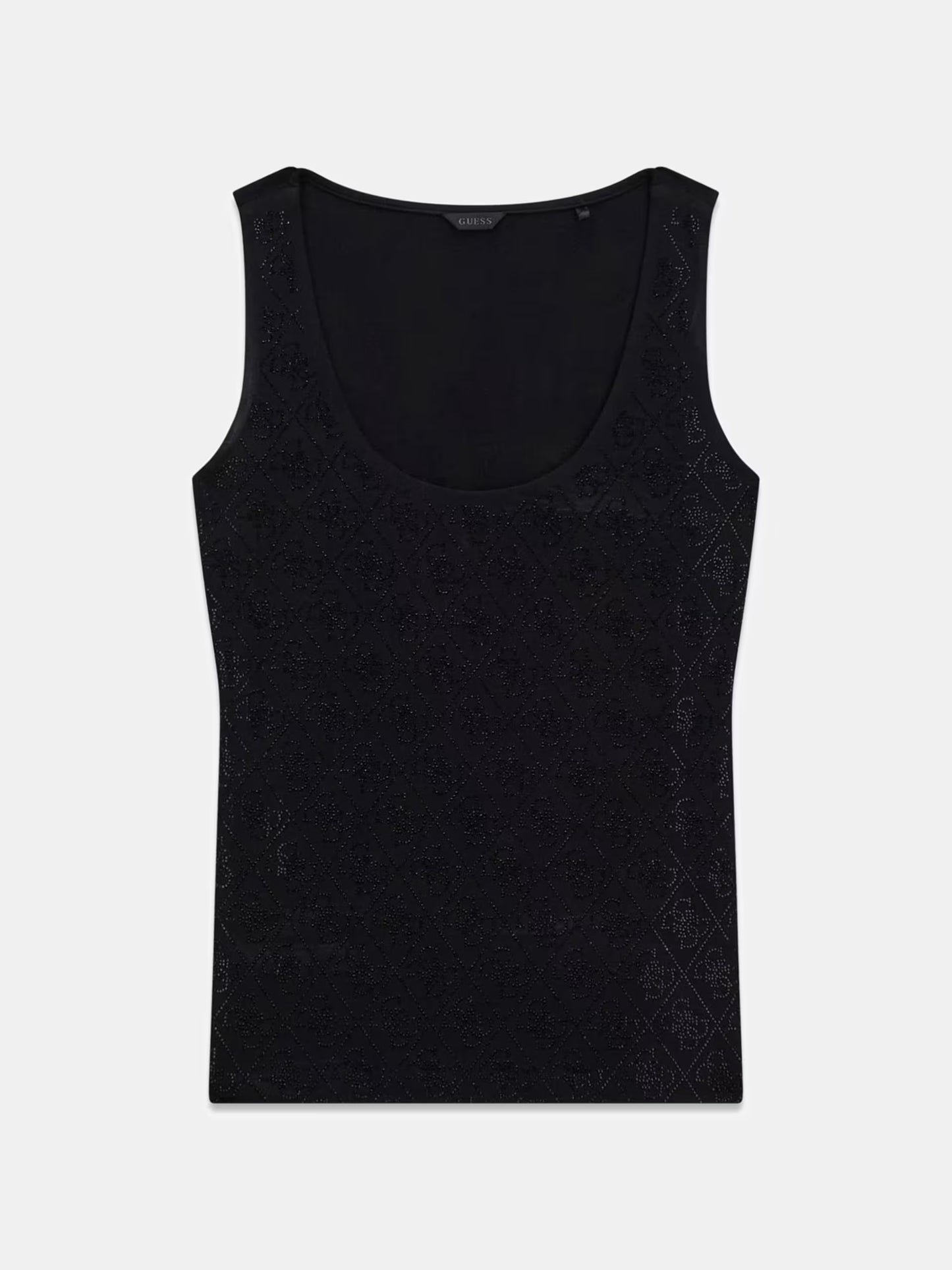 GUESS WOMAN 4G ALLOVER PRINT LOGO TANK TOP