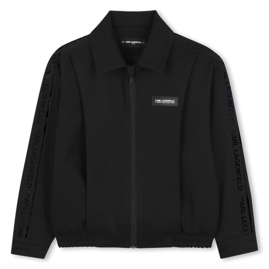 KARL LAGERFELD KIDS SMART TWILL JACKET