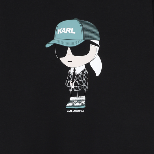 KARL LAGERFELD ICONIC LOGO SWEATSHIRT