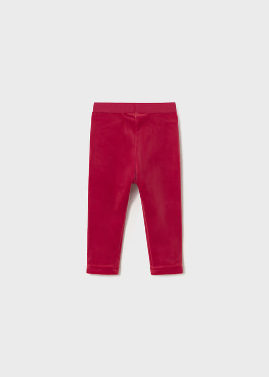 MAYORAL BABY BASIC VELVET LEGGINGS