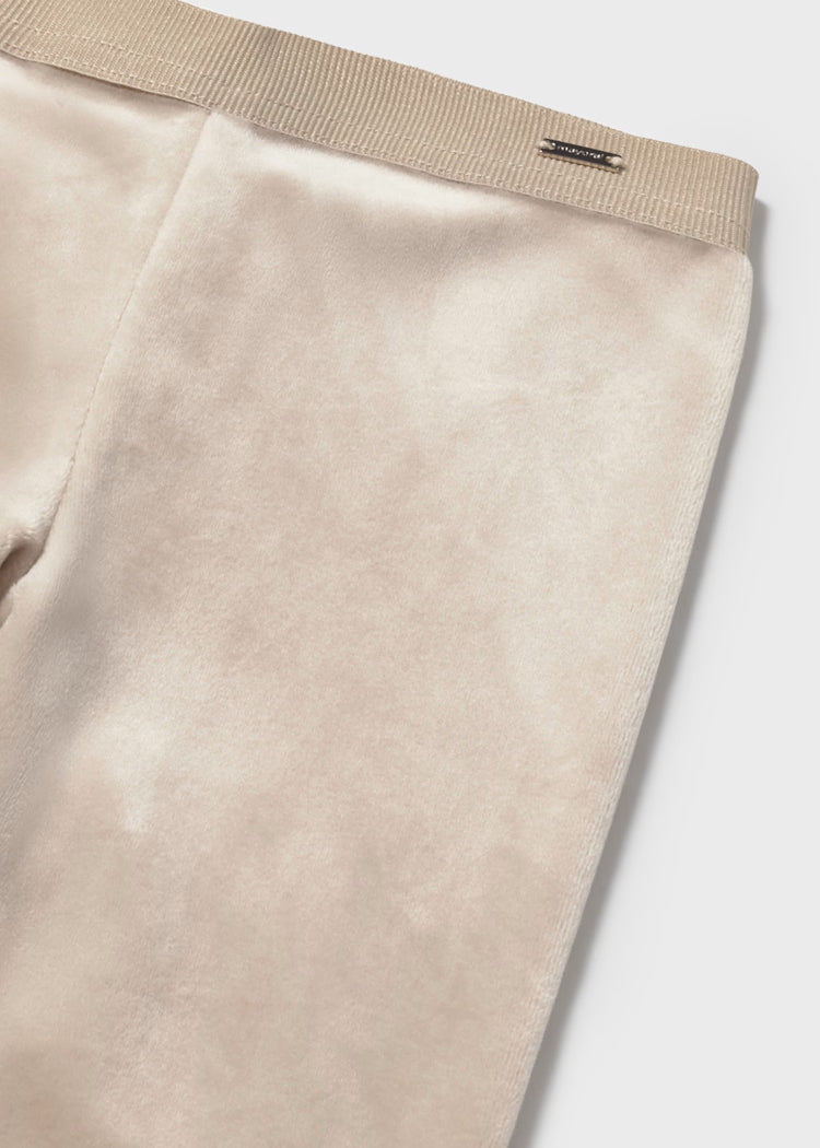 MAYORAL BABY BASIC VELVET LEGGINGS