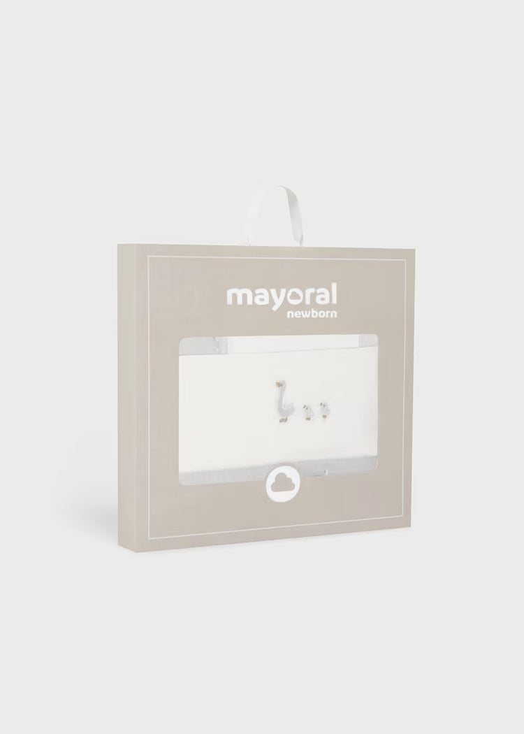 MAYORAL BABY COT SHEET SET
