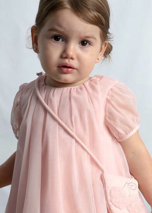 MAYORAL BABY EMBROIDERED CEREMONY DRESS