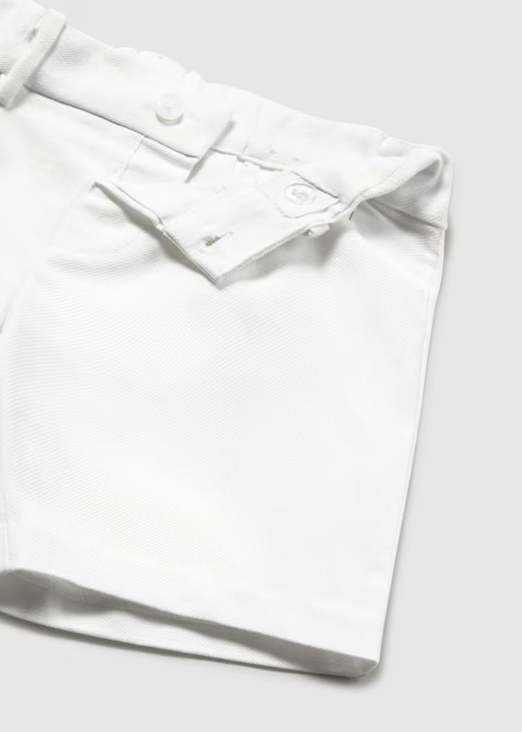 MAYORAL COTTON LINEN SUITING BERMOUDA