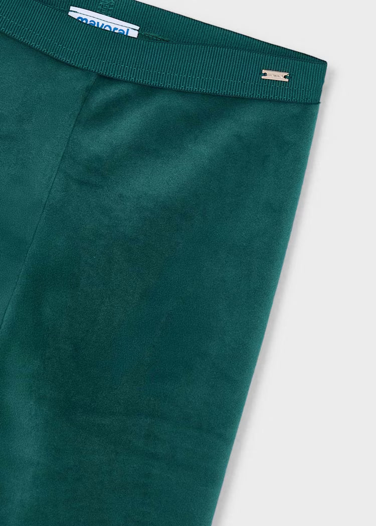 MAYORAL GIRLS BASIC VELVET LEGGINGS