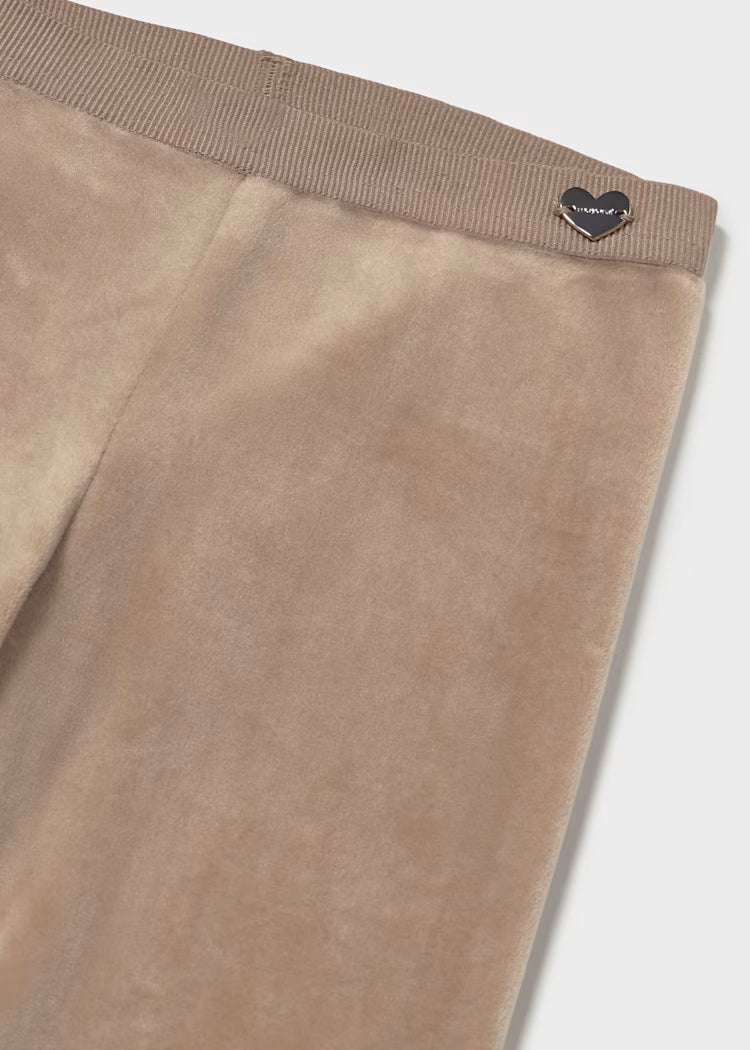 MAYORAL KIDS BASIC VELVET LEGGINGS
