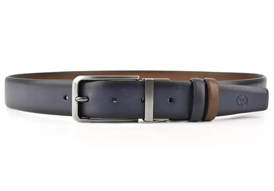 MONTE NAPOLEONE REVESIBLE LEATHER BELT