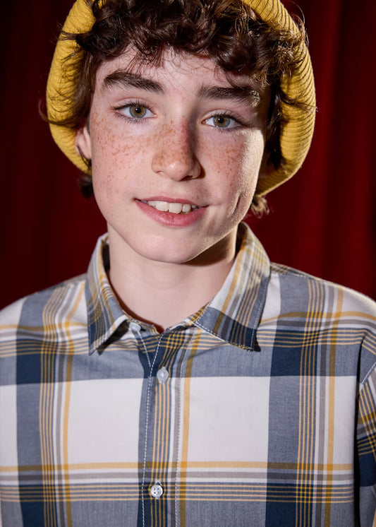 MAYORAL BOYS CHECK OVERSHIRT