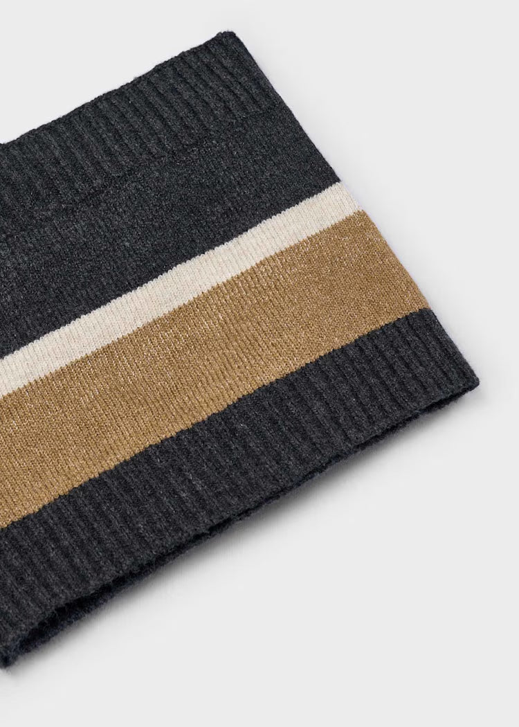 MAYORAL BOYS HAT AND COWL SCARF SET