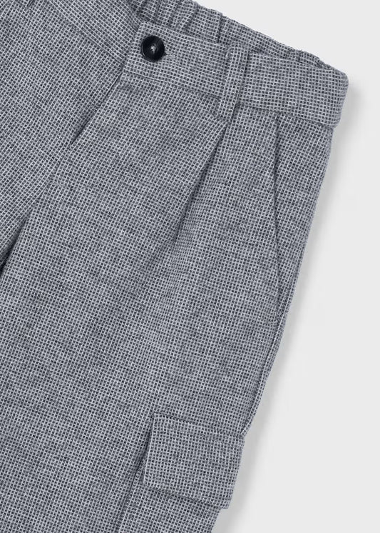 MAYORAL BOYS SMART KNITTED CARGO PANTS