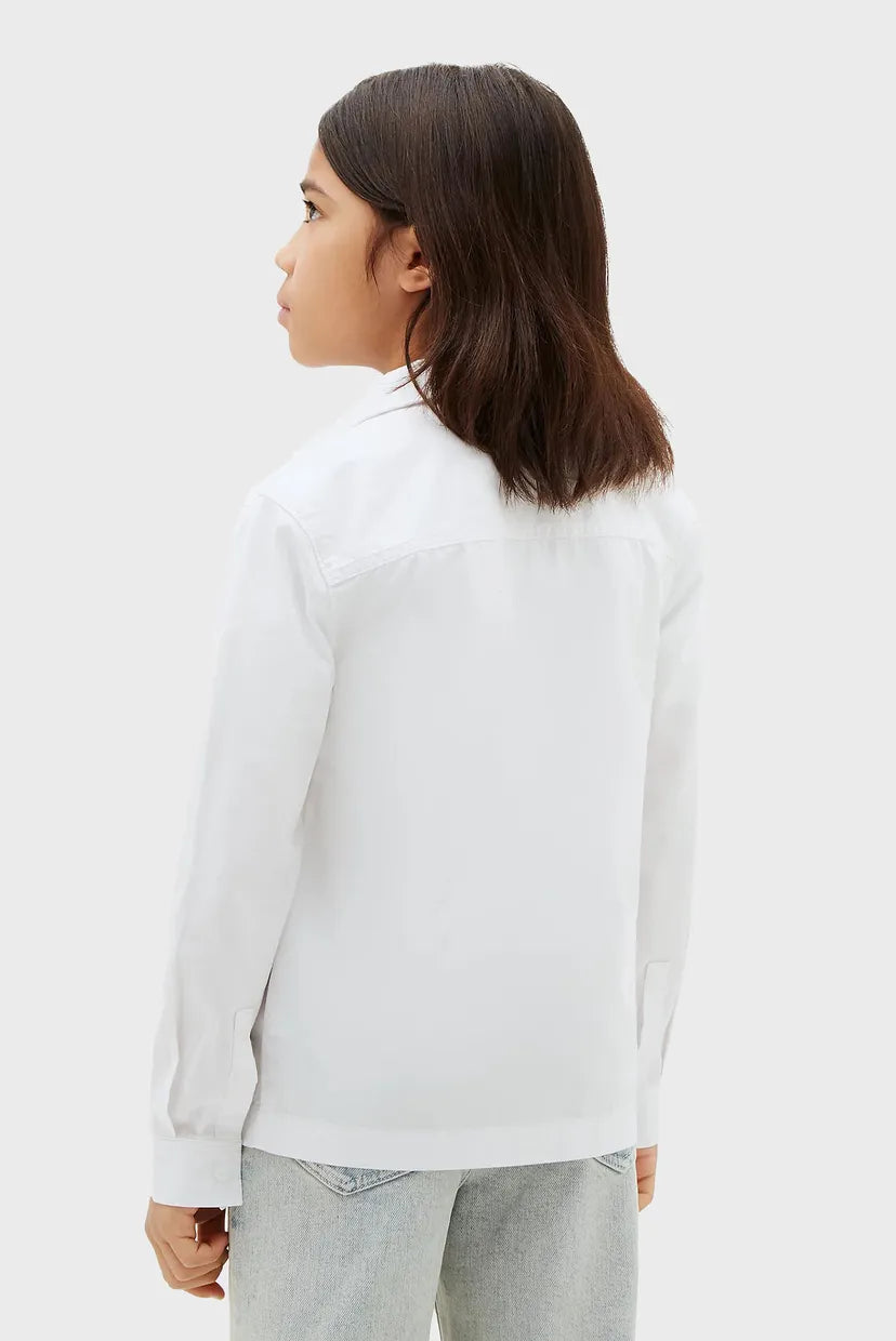 CALVIN KLEIN KIDS CLASSIC POPLIN SHIRT