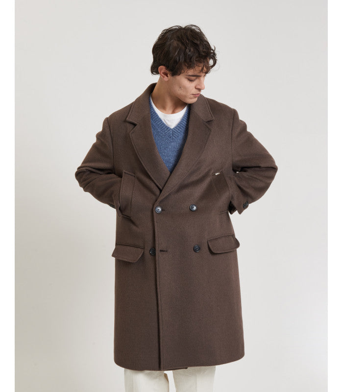 GIANNI LUPO DOUBLE-BREASTED COAT