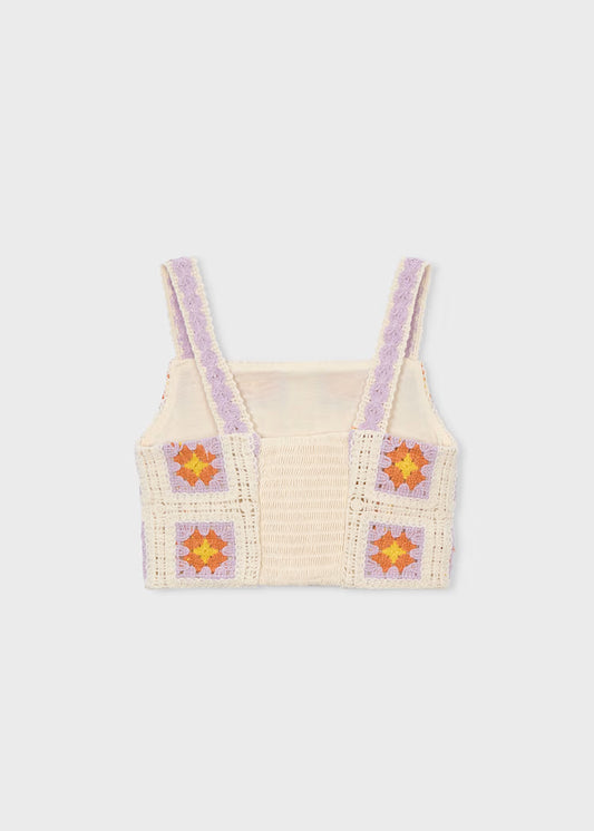_MAYORAL CROCHET TOP