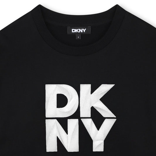 DKNY SWEATSHIRT WIHT EMBROIDERED LOGO