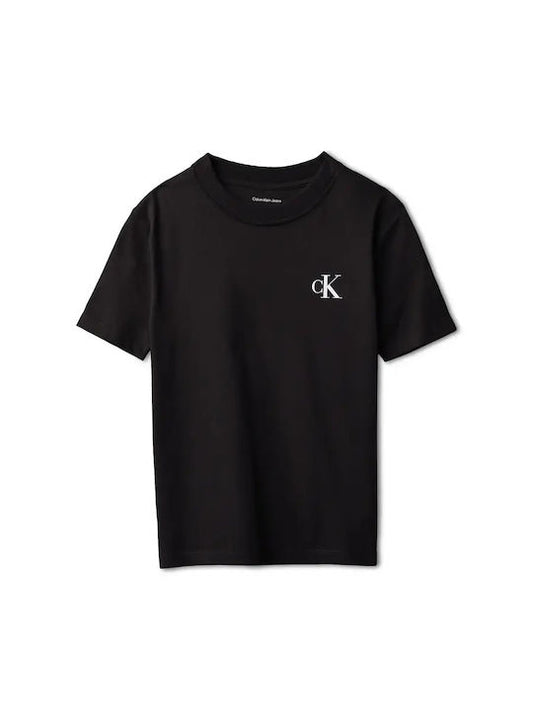 CALVIN KLEIN KIDS CHEST MONO LOGO T SHIRT