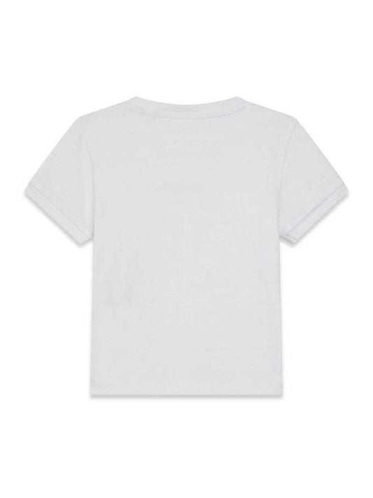 GUESS KIDS GMT DYE JACQUARD JERSEY T SHIRT