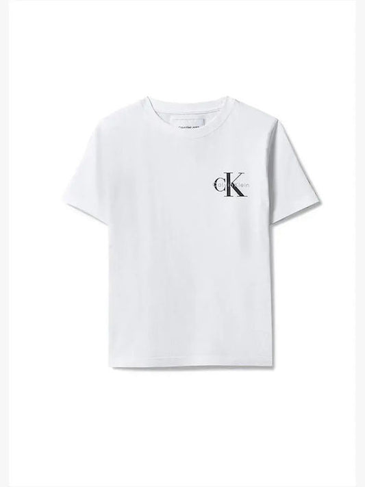 CALVIN KLEIN KIDS CHEST MONO LOGO T SHIRT