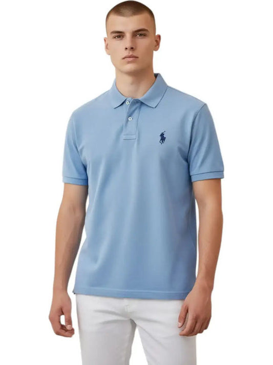 U.S POLO ASSN MAN SILVER & GOLD POLO SHIRT