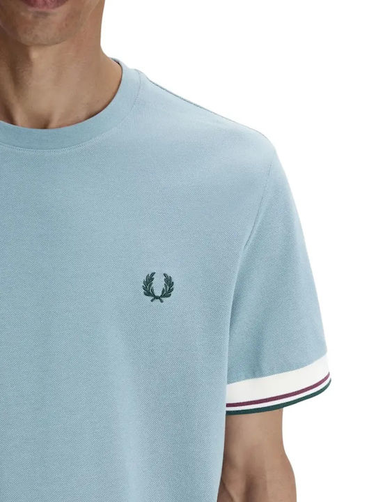 FRED PERRY TWIN TIPPED CUFF T SHIRT