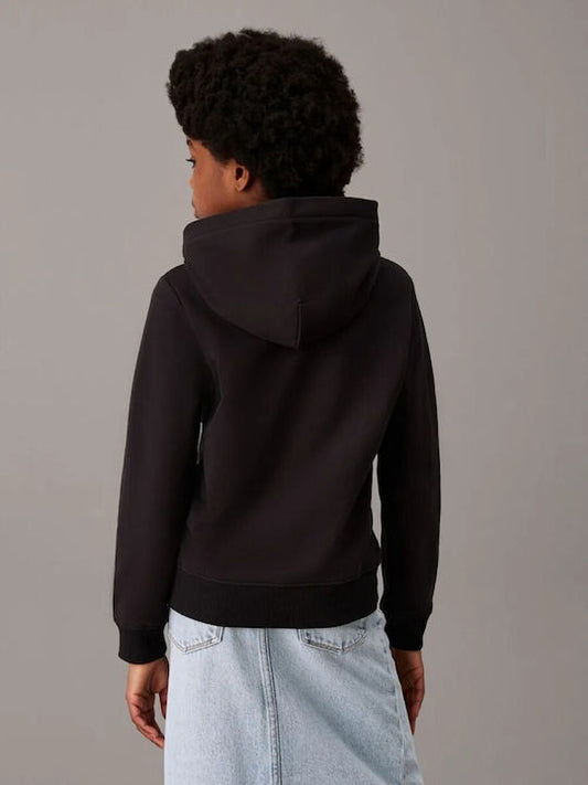 CALVIN KLEIN KIDS LOGO TERRY HOODIE