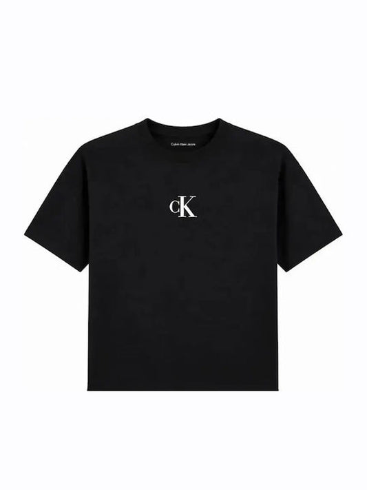 CALVIN KLEIN KIDS LOGO BOXY T SHIRT
