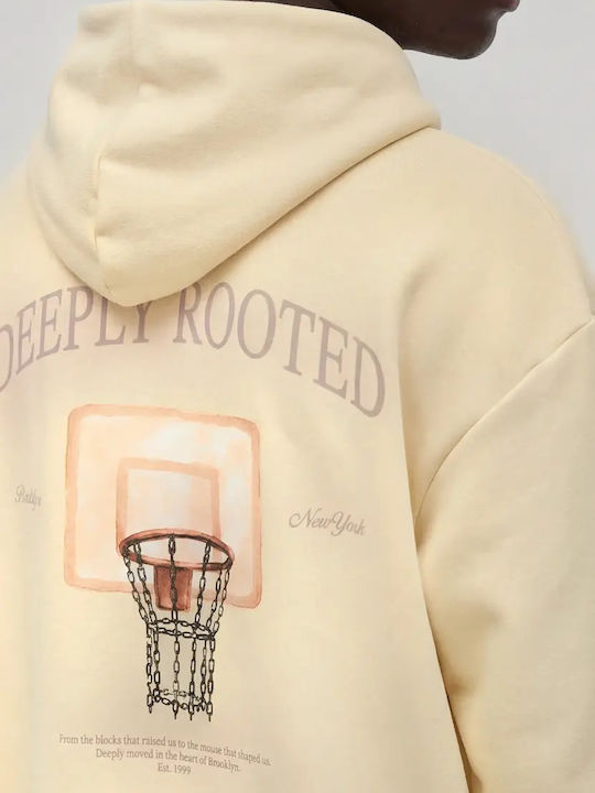 KARL KANI MEN HOOP OVERSIZED HOODIE