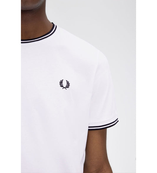 FRED PERRY TWIN TIPPED T SHIRT