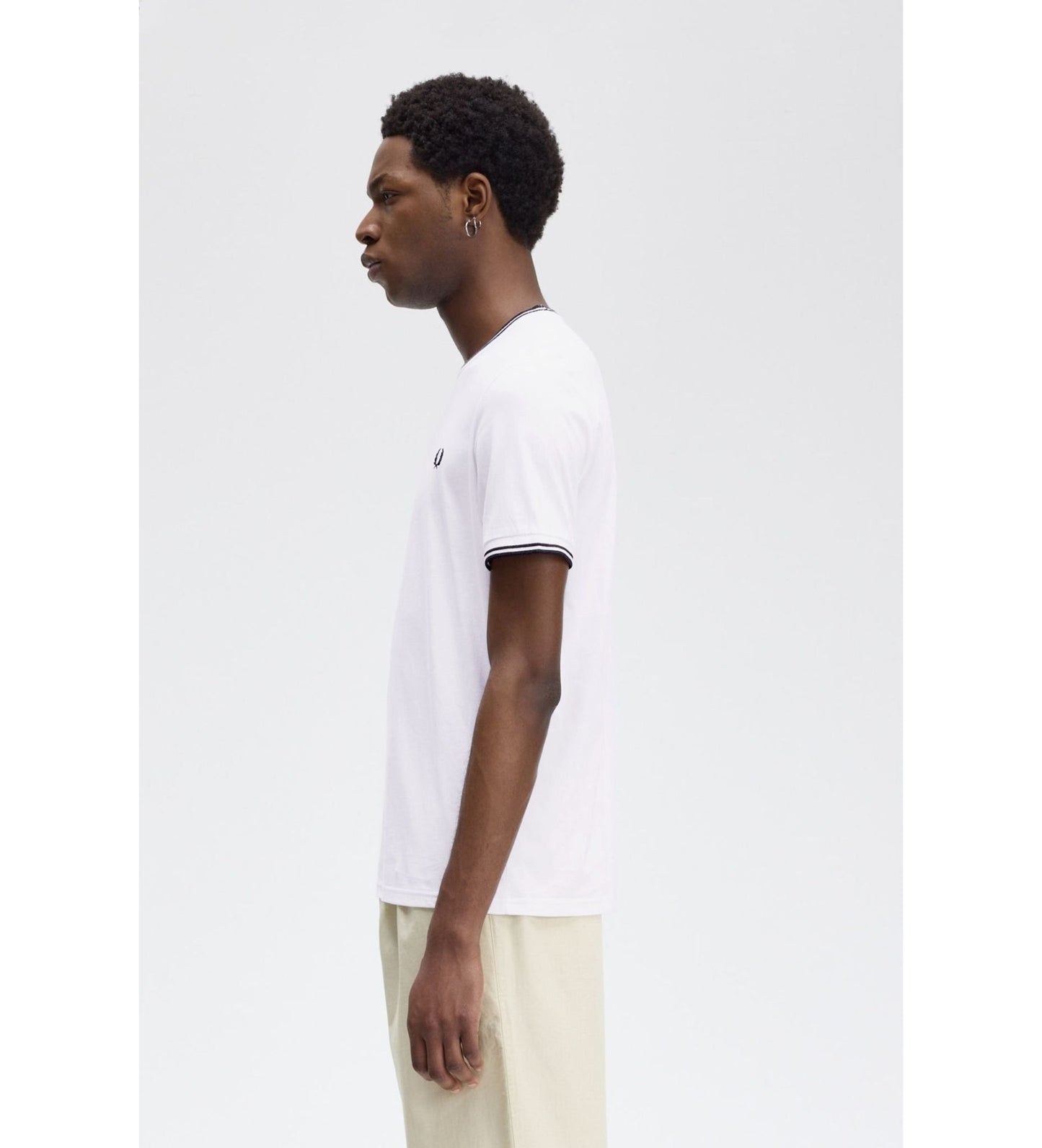 FRED PERRY TWIN TIPPED T SHIRT