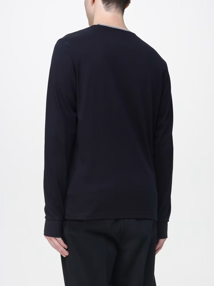 FRED PERRY LS TWIN TIPPED T SHIRT