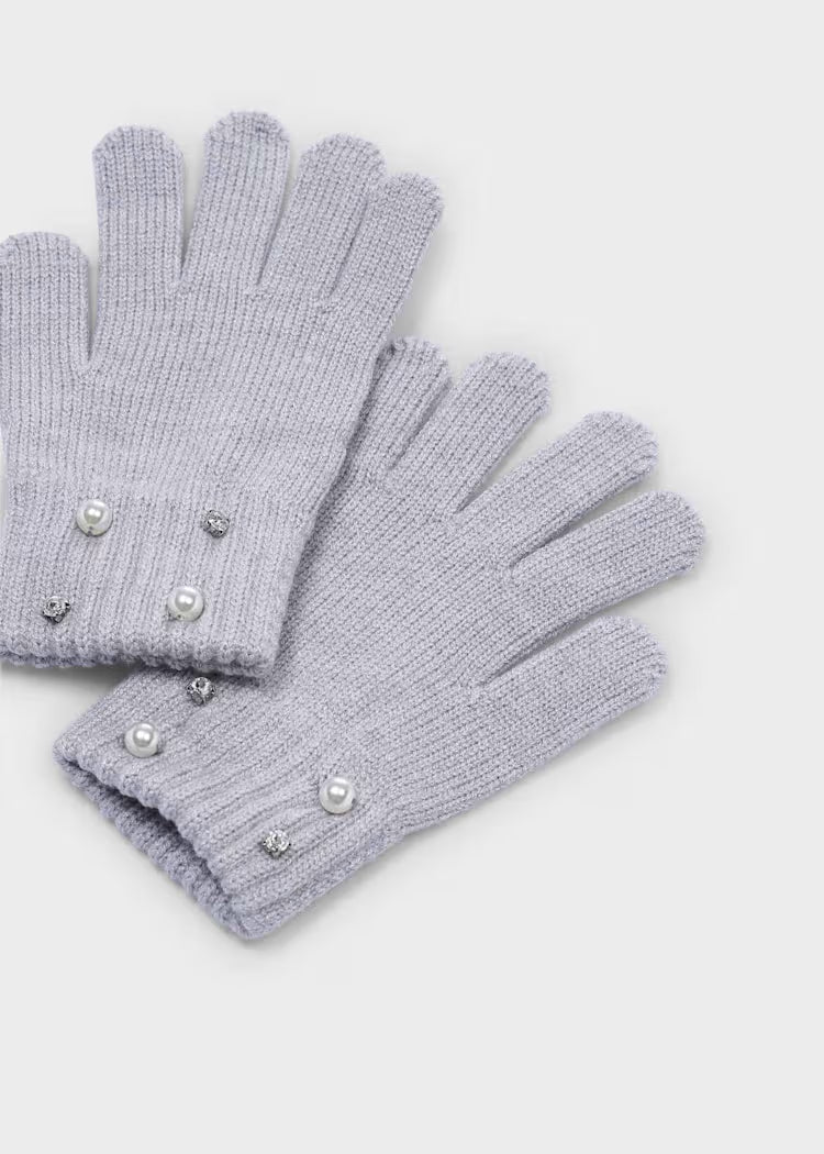 MAYORAL PEARL KNIT GLOVES