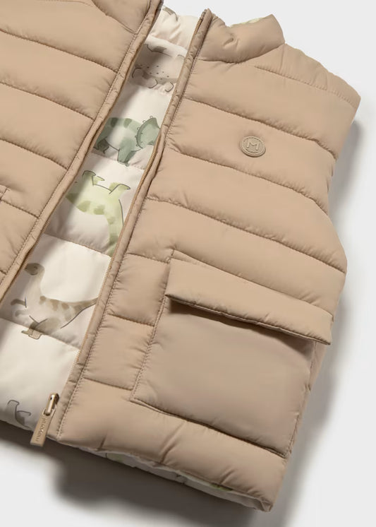 MAYORAL KIDS REVERSIBLE PUFFER VEST