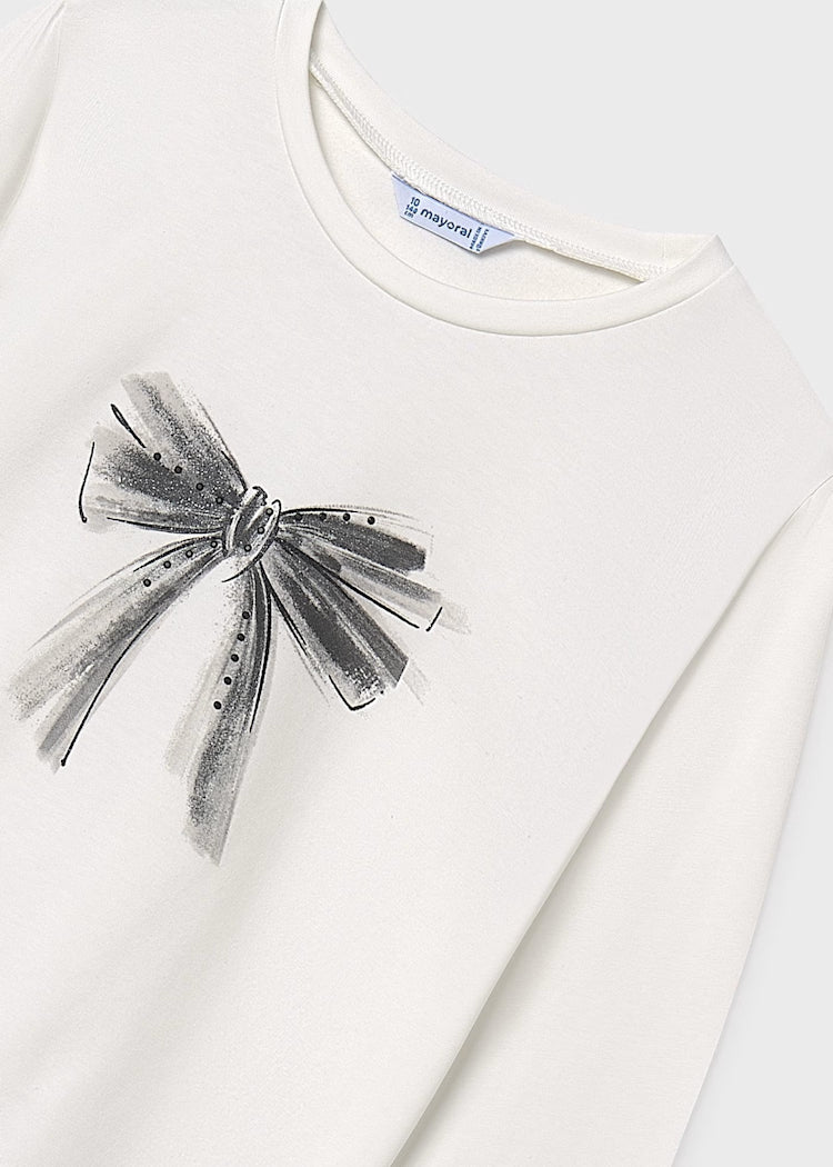 MAYORAL GIRLS BASIC PRINT T SHIRT