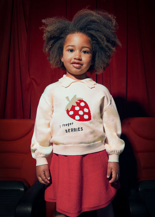 MAYORAL GIRLS 2 PIECE KNITTED JUMPER & SKIRT