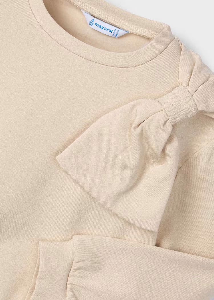 MAYORAL GIRLS BOW JUMPER