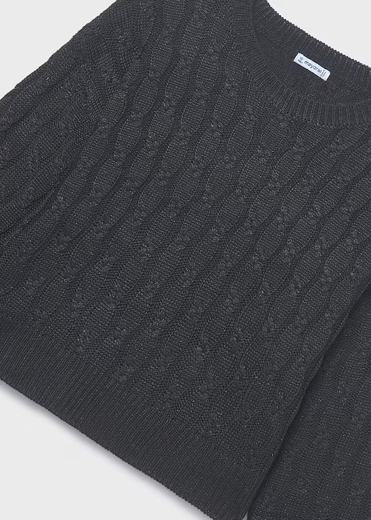 MAYORAL GIRLS BRAIDED KNIT JUMPER