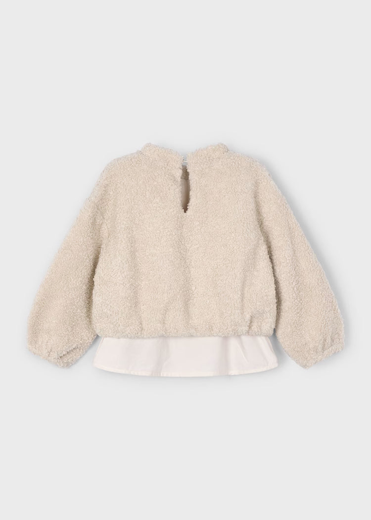 MAYORAL GIRLS WOOL COMBINED JUMPER