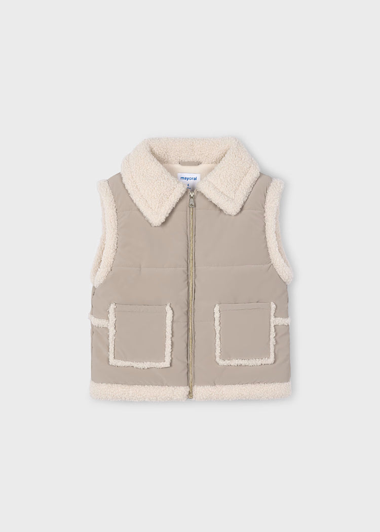 MAYORAL BABY SHEAPSKIN VEST