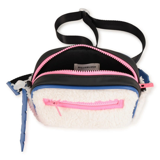 BILLIEBLUSH GIRLS SHEEPSKIN CROSSBODY BAG